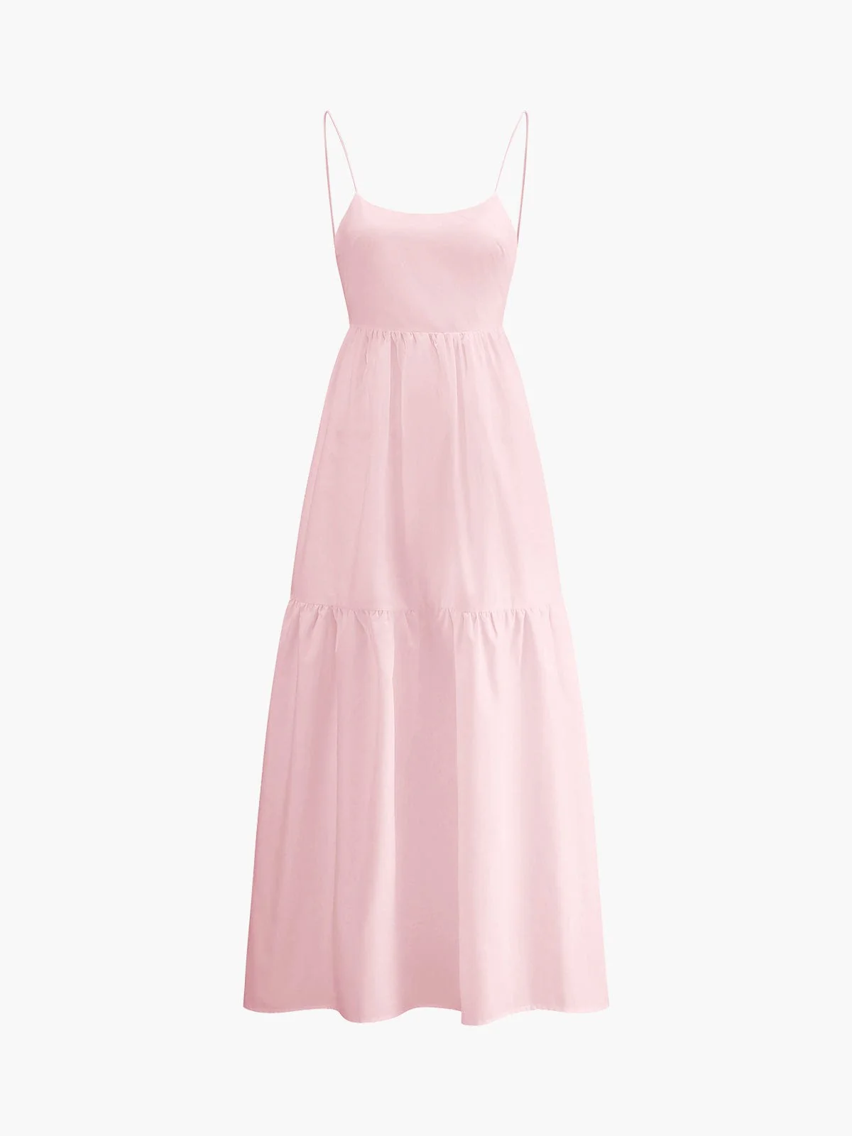 Rosa | Luftiges Maxikleid mit Spaghetti-Trägern – Sommerliche Eleganz - Image 7