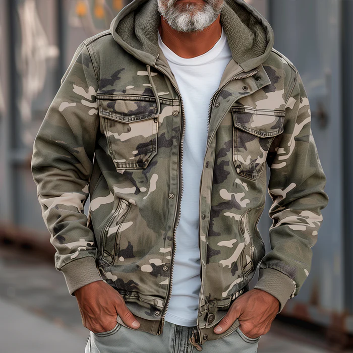 SAMI | JACKE MIT CAMOUFLAGE-DRUCK - Image 2