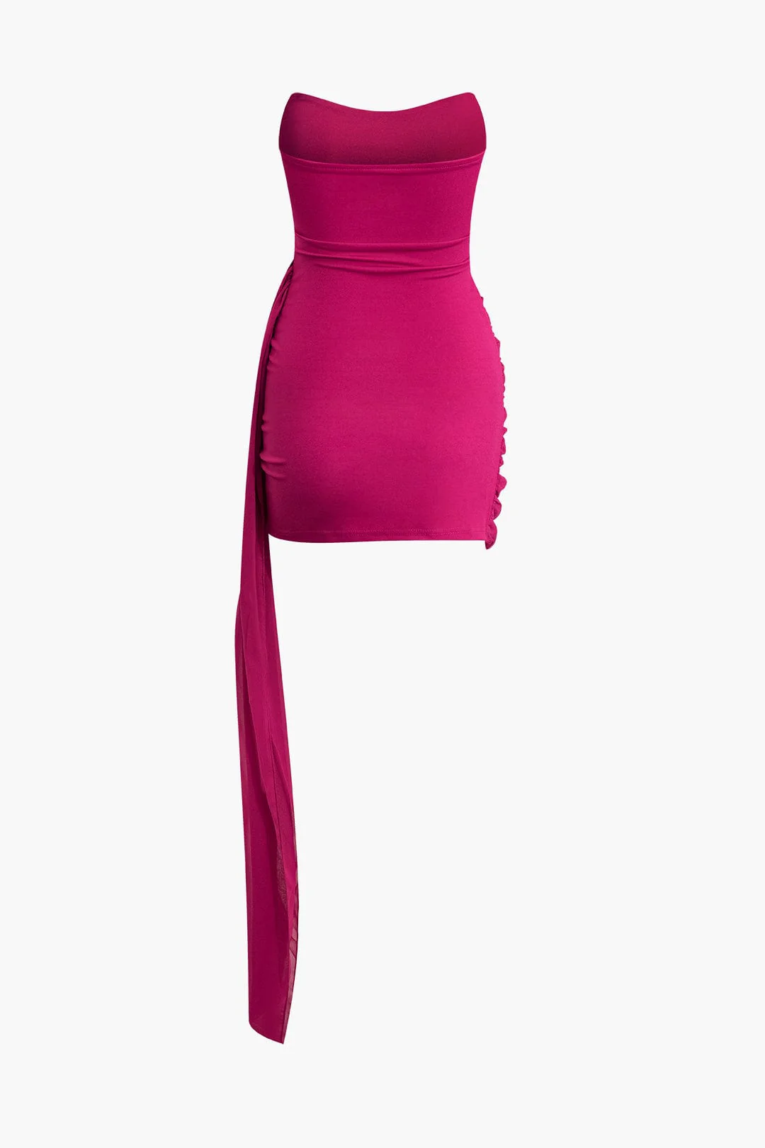 Selina | Asymmetrisches Bandeau-Minikleid mit Drapierung – Sinnliche Eleganz für Besondere Anlässe - Image 2