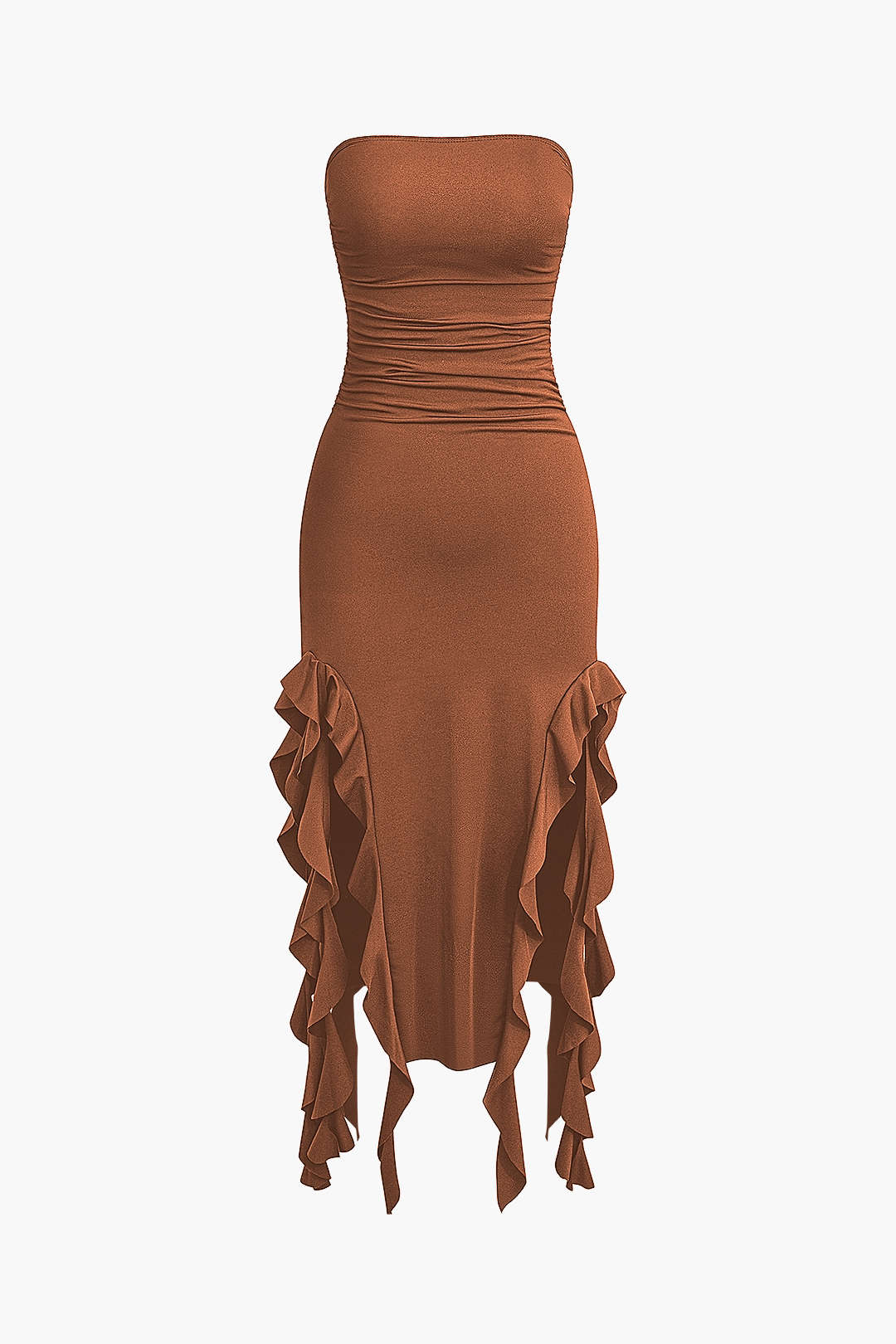 Sofia | Elegantes Bandeau-Maxikleid mit Volant-Details – Zeitlose Raffinesse - Image 25