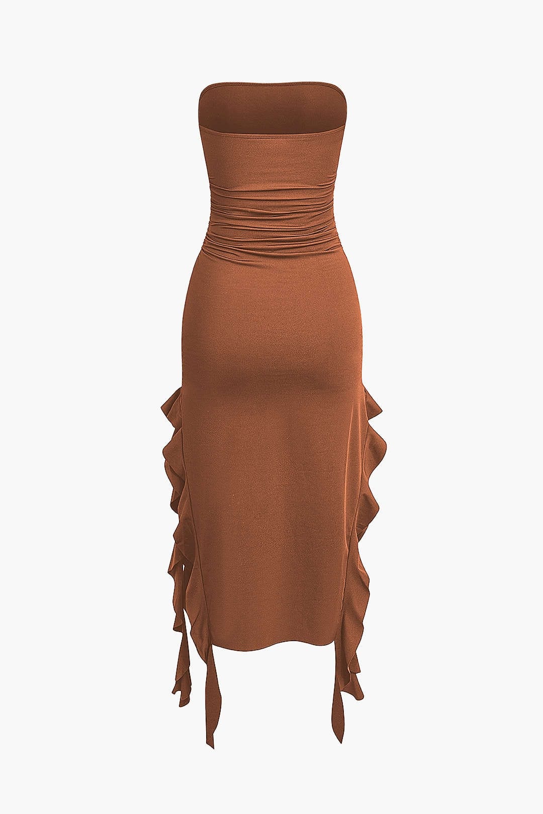 Sofia | Elegantes Bandeau-Maxikleid mit Volant-Details – Zeitlose Raffinesse - Image 26