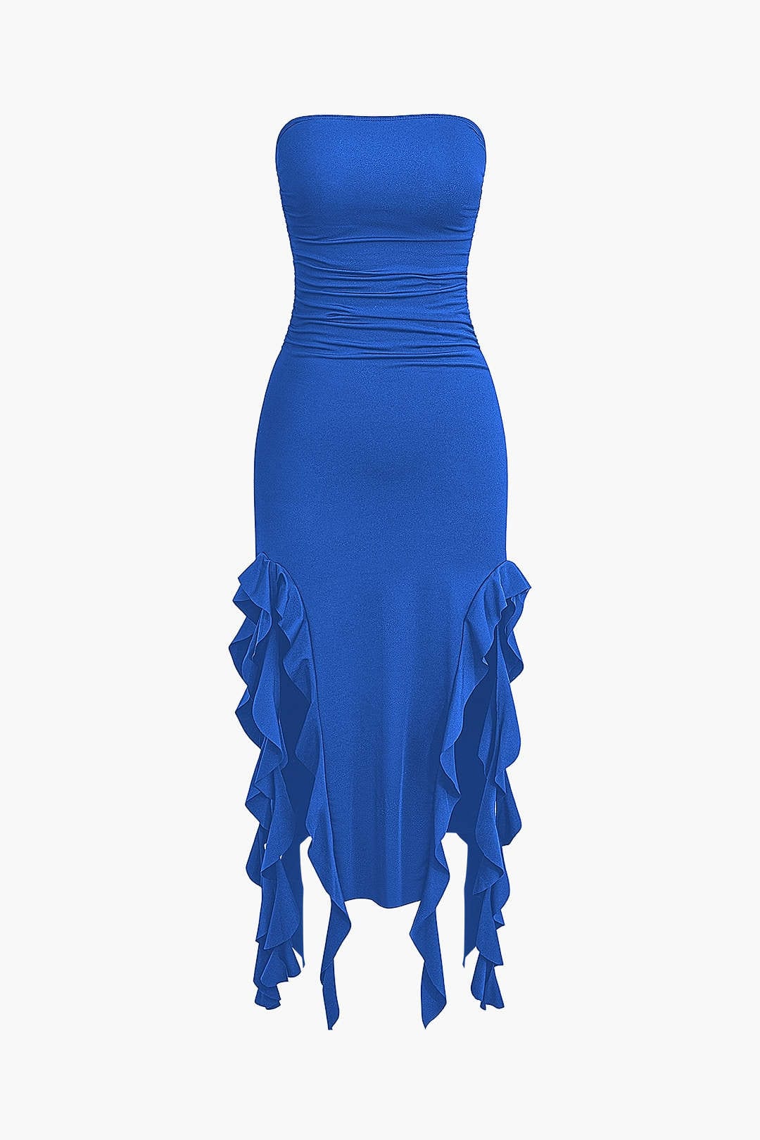 Sofia | Elegantes Bandeau-Maxikleid mit Volant-Details – Zeitlose Raffinesse - Image 23