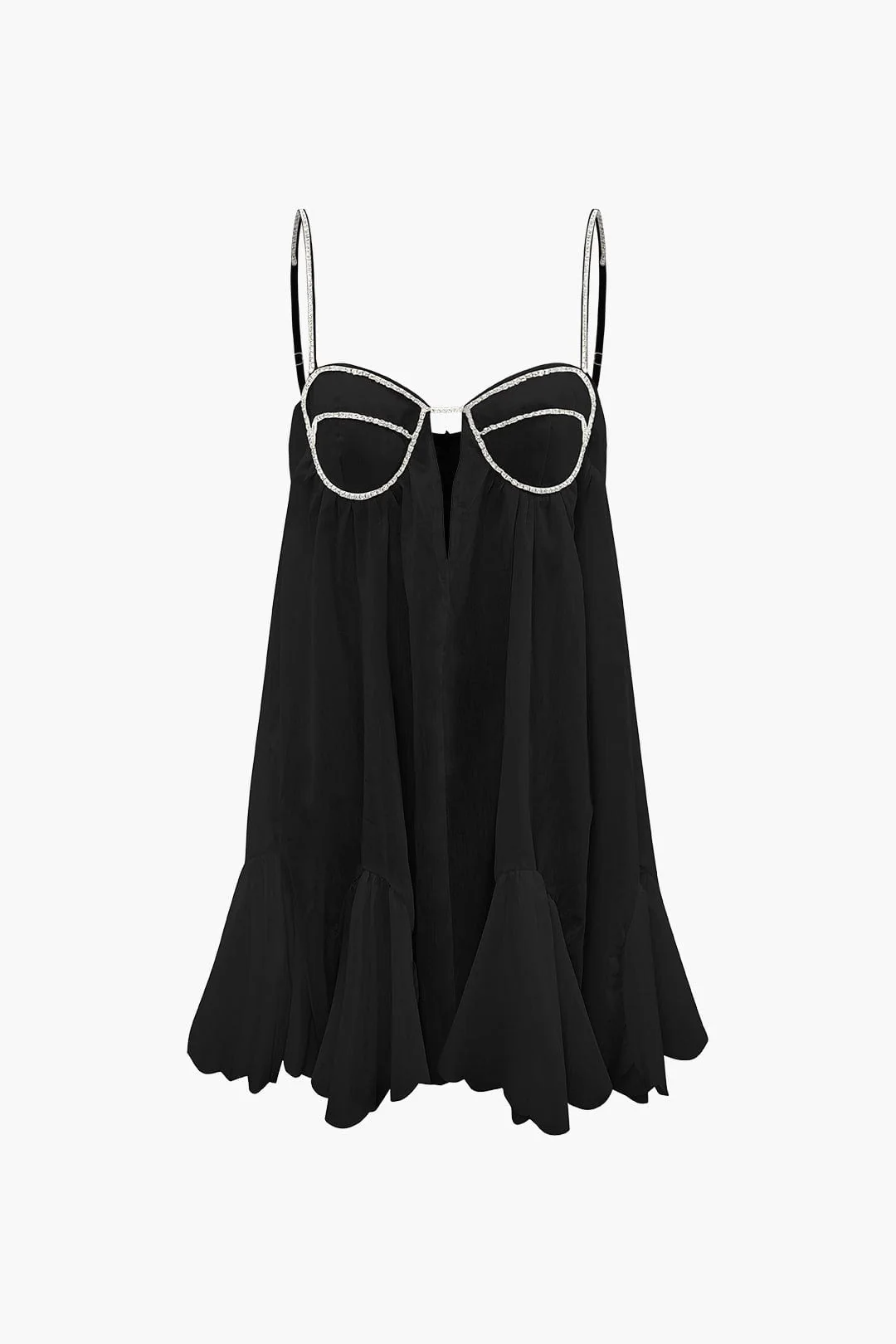 Sophia | Glamouröses Mini-Kleid mit Kristallbändern – Weiblich & stilvoll für besondere Anlässe - Image 6