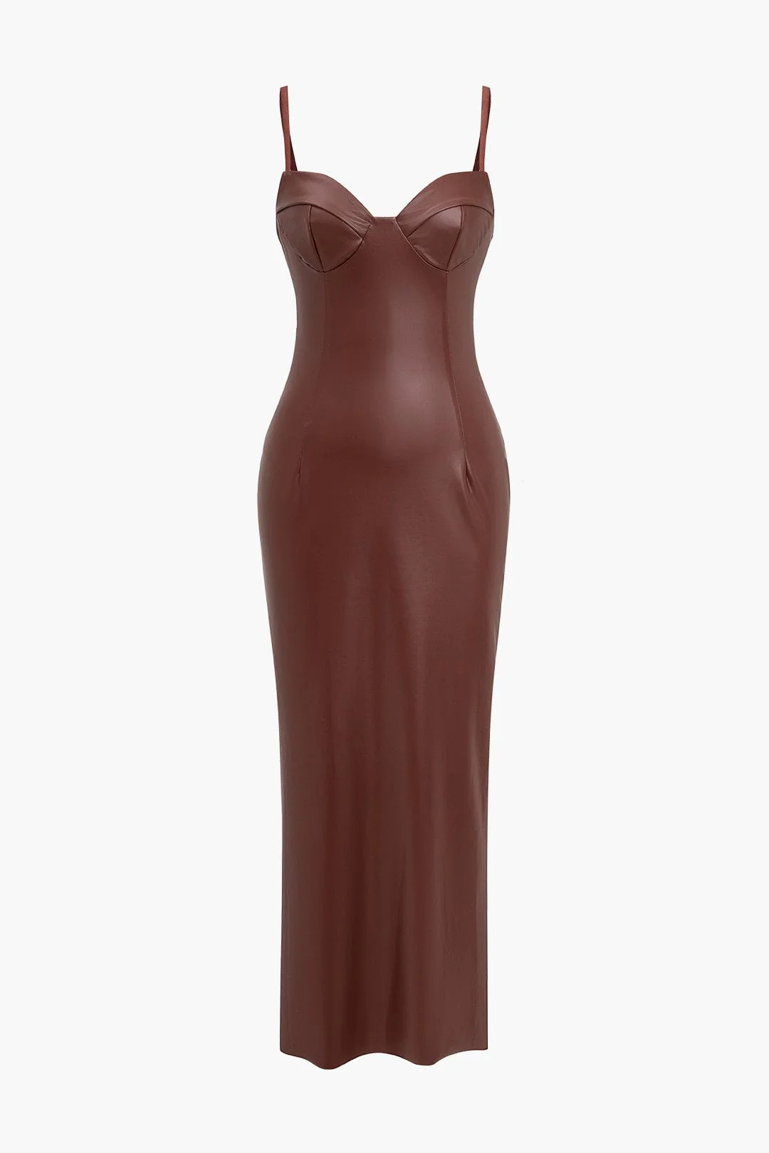 Sophia | Verführerisches Leder Maxikleid – Sexy & Elegant - Image 4