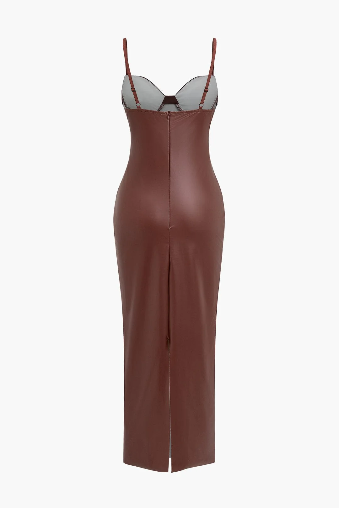 Sophia | Verführerisches Leder Maxikleid – Sexy & Elegant - Image 5