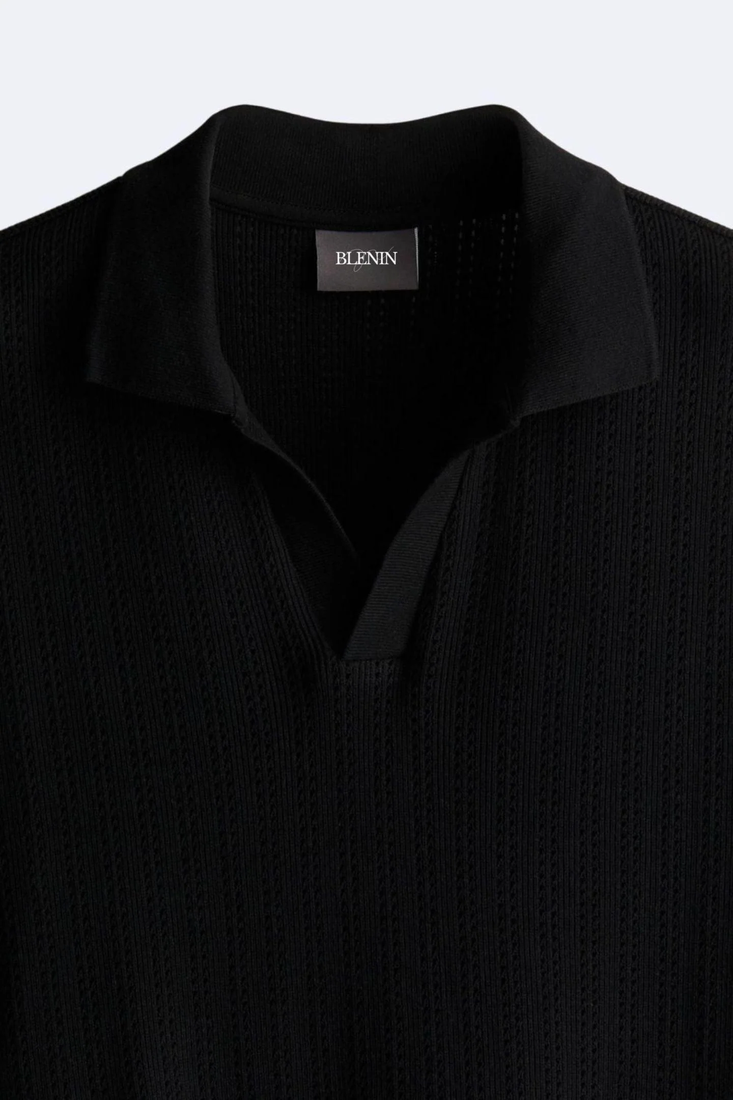 Stilvolles gestricktes Poloshirt für einen eleganten Look - Image 6