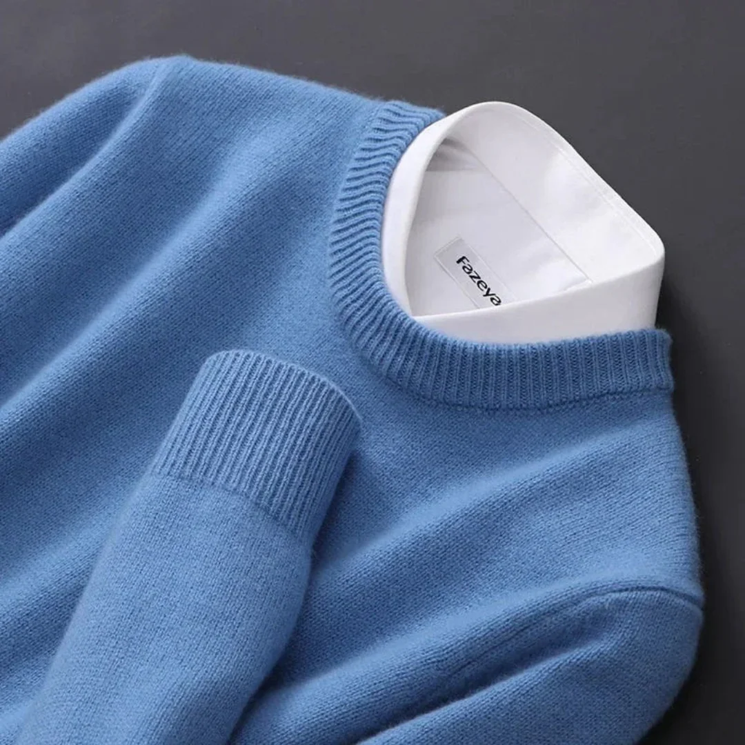 Thierry | Cashmere Rundhals-Pullover - Image 7