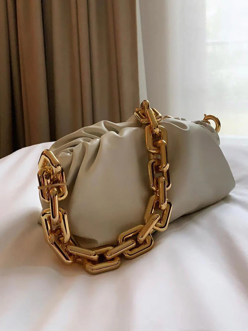 Verena | Moderne Damenhandtasche mit Goldkette - Image 10