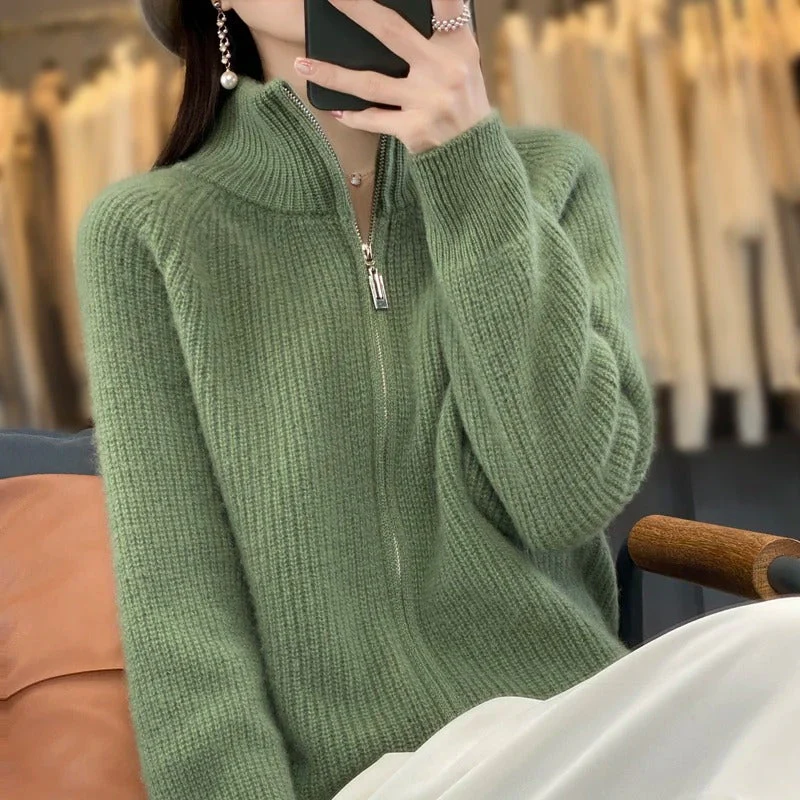Vienne - Eleganter Zipper-Cardigan - Image 2
