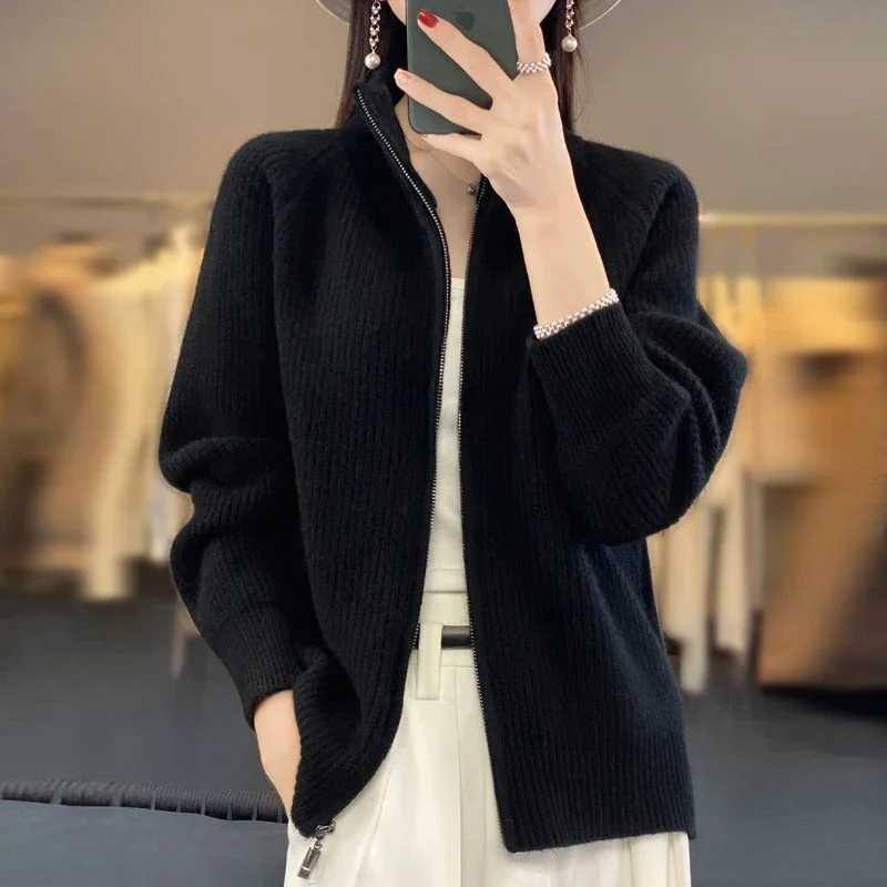 Vienne - Eleganter Zipper-Cardigan - Image 3