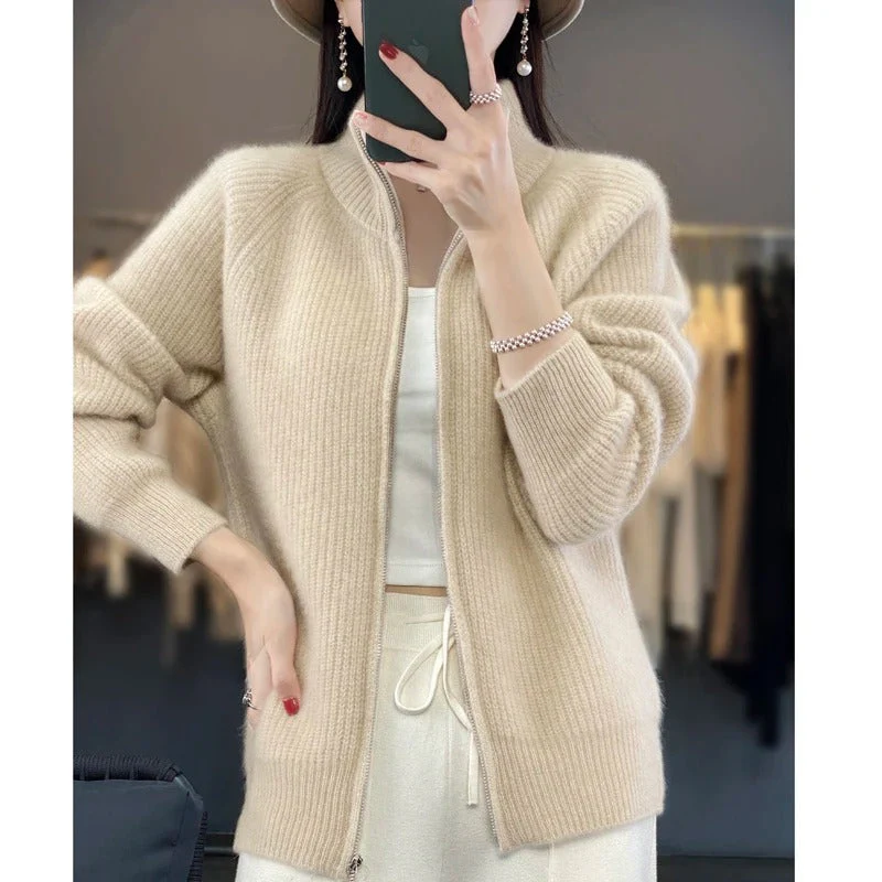 Vienne - Eleganter Zipper-Cardigan - Image 4