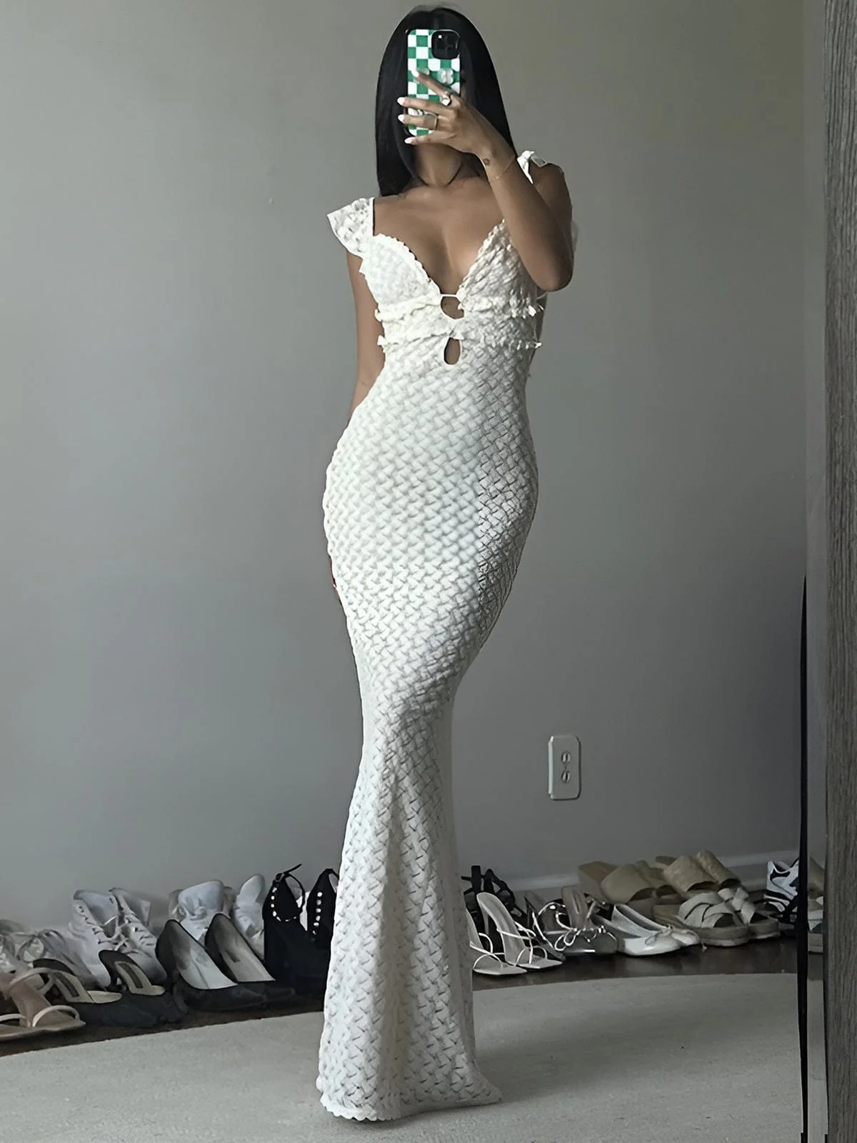 Viktoria | Verführerischer Meerjungfrau-Stil Abendkleid mit Cut-Outs - Image 4
