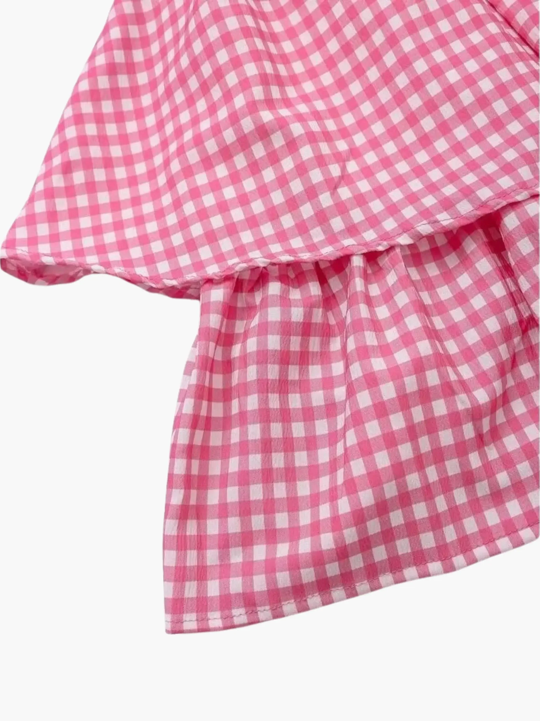 Wibke | Charmantes rosa-weiß kariertes Sommerkleid - Image 6