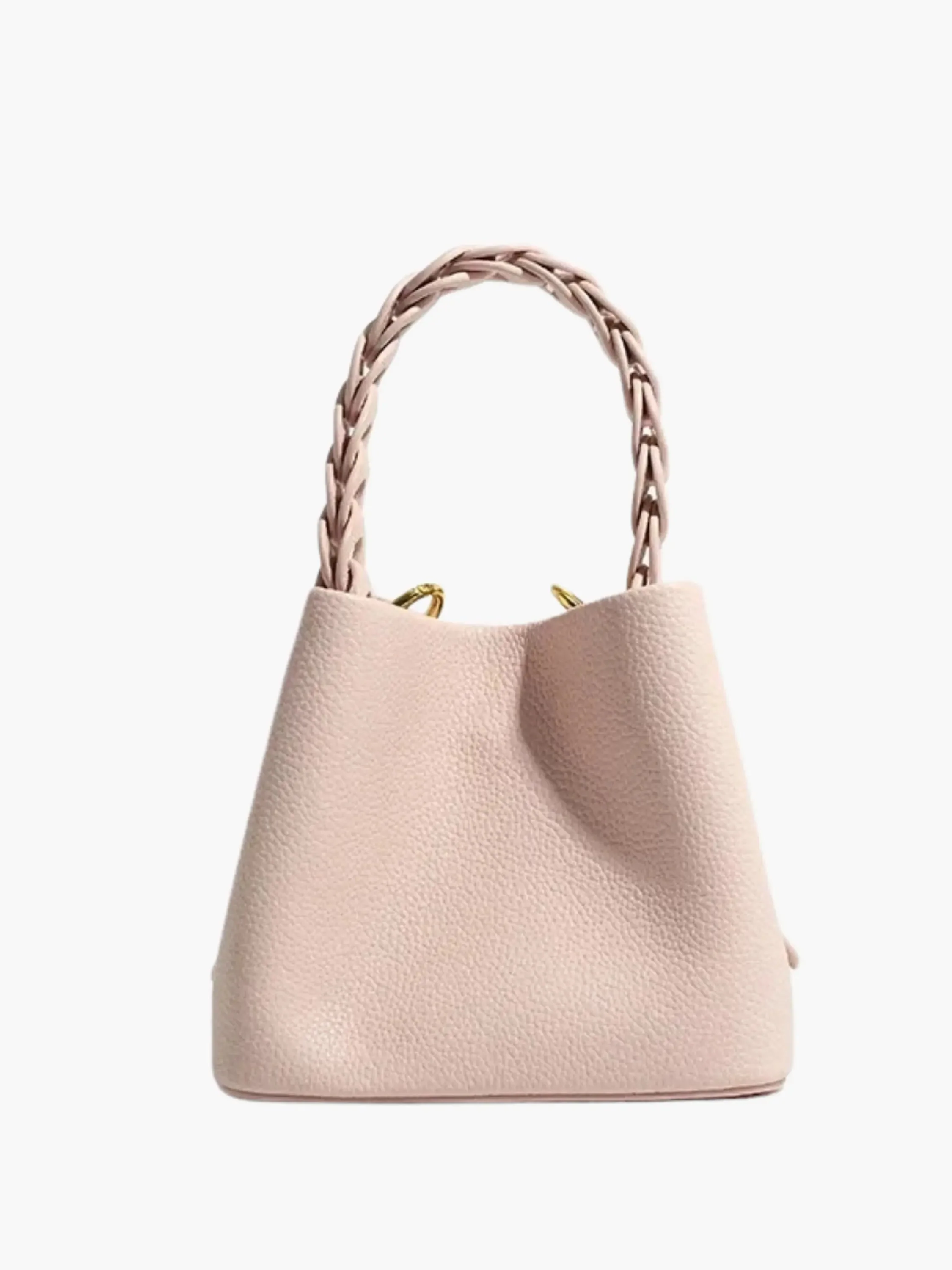 Yamina | Elegante strukturierte Handtasche mit geflochtenem Griff - Image 7