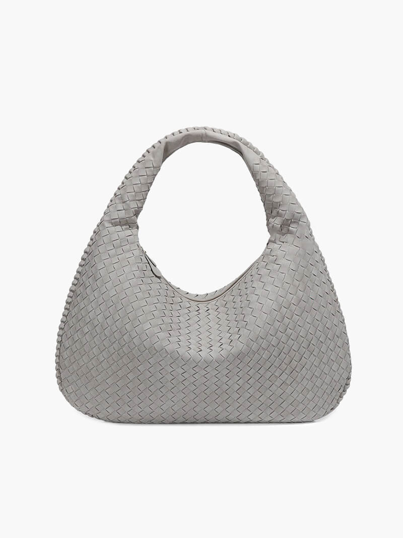 Yvon | Geflochtene Hobo-Tasche aus Wildleder XL - Image 2