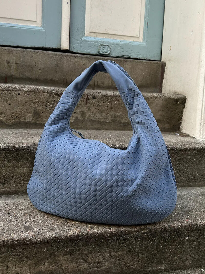 Yvon | Geflochtene Hobo-Tasche aus Wildleder XL - Image 8