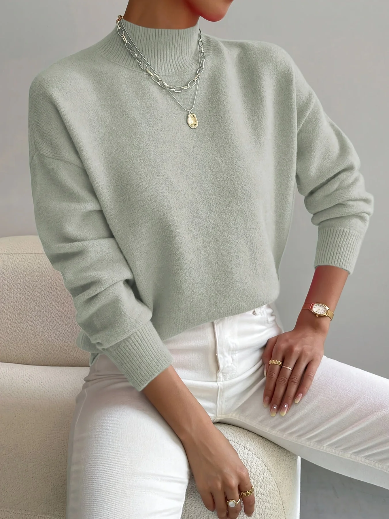 Yvonne - Eleganter und warmer Pullover - Image 10