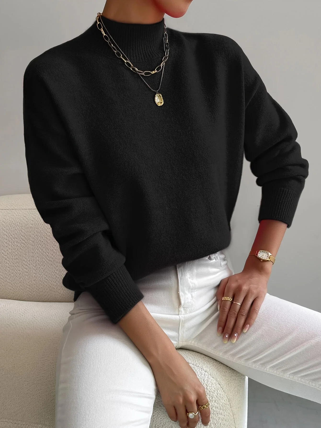Yvonne - Eleganter und warmer Pullover - Image 5