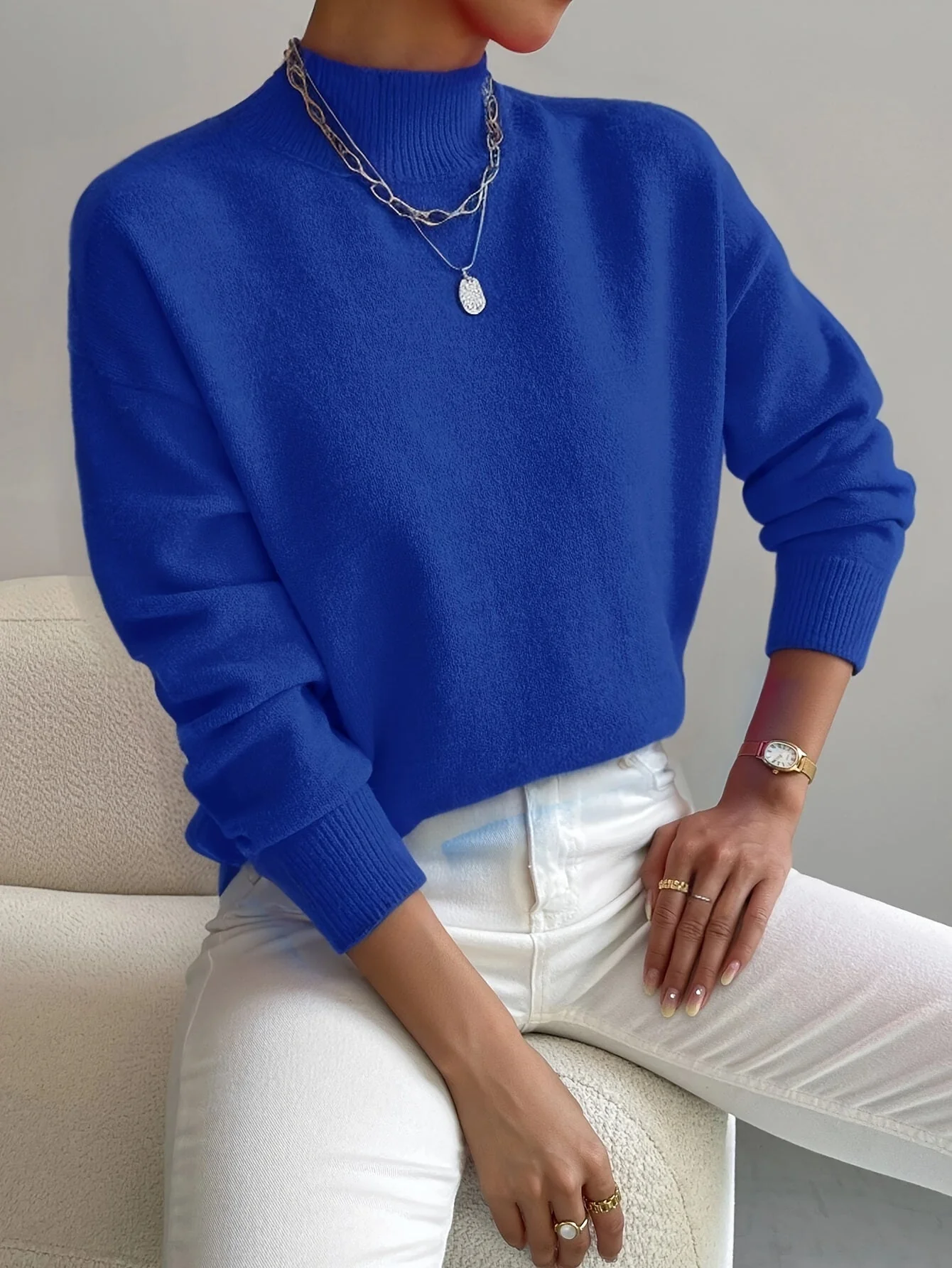 Yvonne - Eleganter und warmer Pullover - Image 7