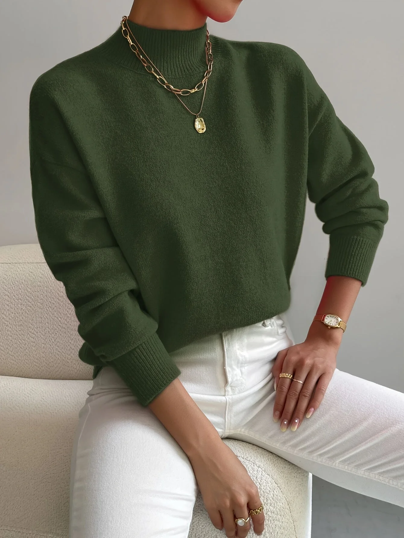 Yvonne - Eleganter und warmer Pullover - Image 8