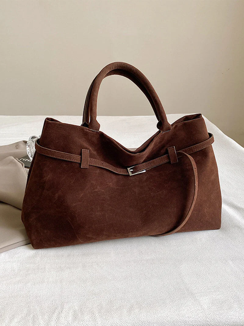 Zella | Luxe Damenhandtas aus Wildleder - Image 10