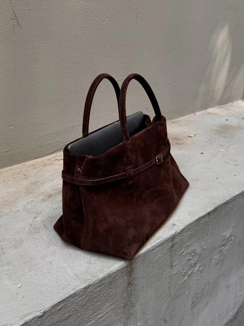 Zella | Luxe Damenhandtas aus Wildleder - Image 11