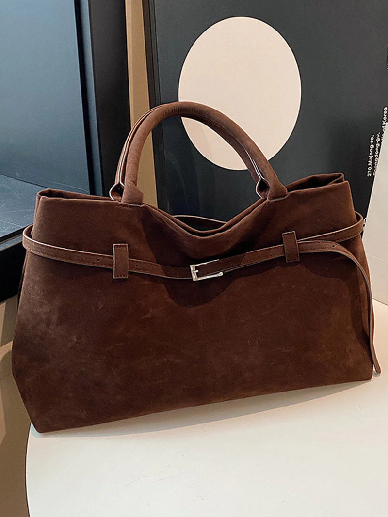 Zella | Luxe Damenhandtas aus Wildleder - Image 13