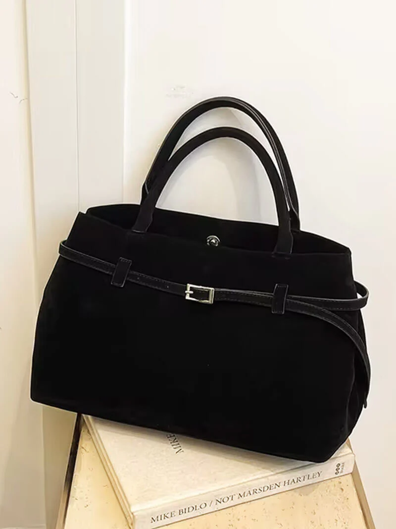 Zella | Luxe Damenhandtas aus Wildleder - Image 14