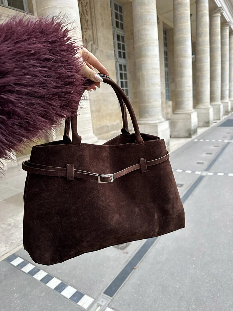 Zella | Luxe Damenhandtas aus Wildleder - Image 5