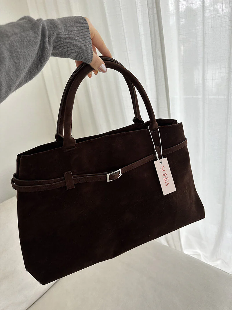 Zella | Luxe Damenhandtas aus Wildleder - Image 6