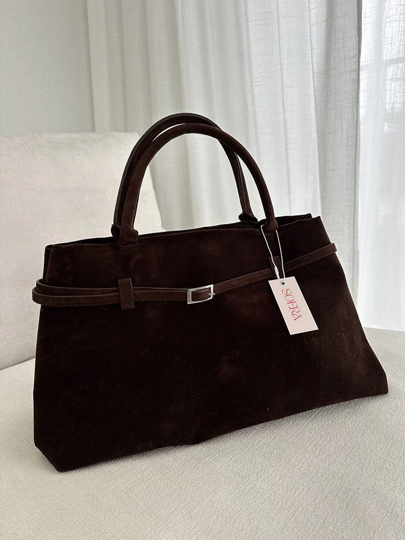 Zella | Luxe Damenhandtas aus Wildleder - Image 7